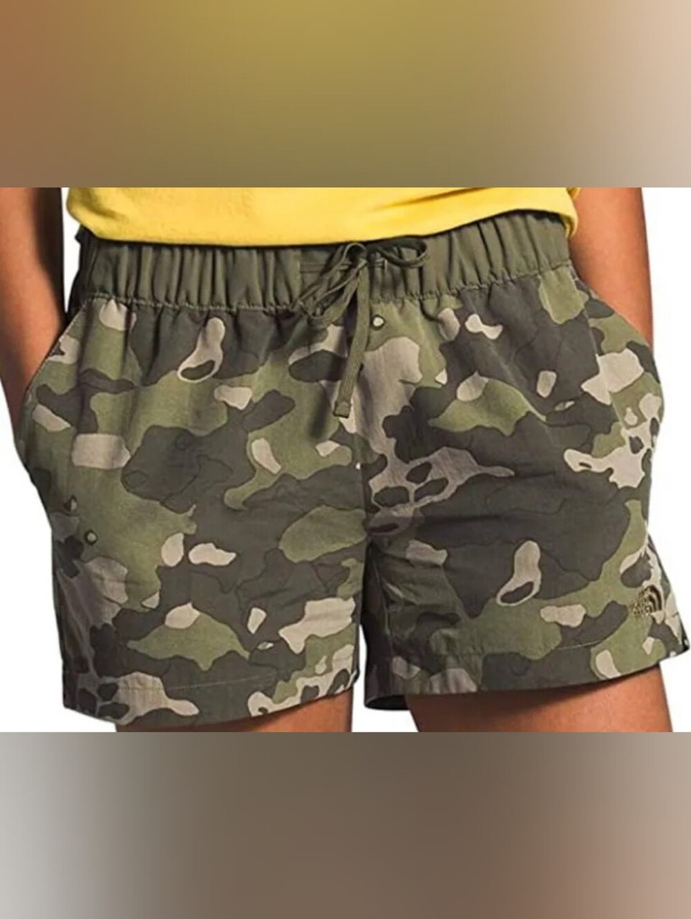 The North Face Camo Shorts- Size Small